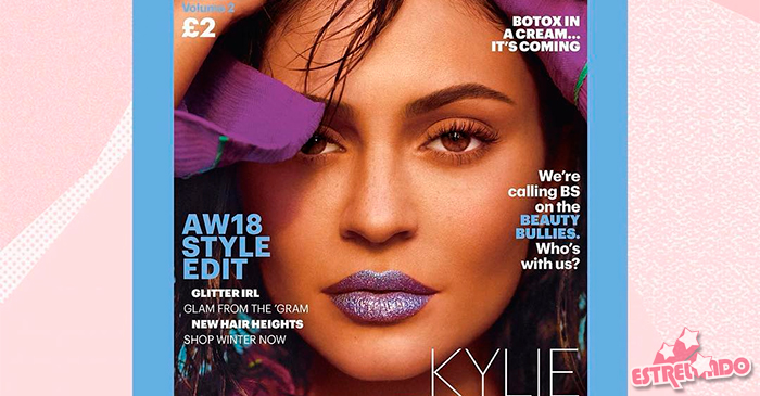 Kylie Jenner estampa três capas diferentes de revista em edição