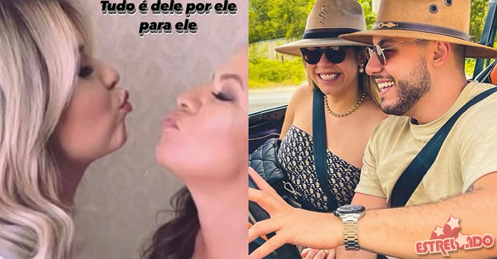 M E De Mar Lia Mendon A Publica Foto Filha E Ex Namorado Da Cantora