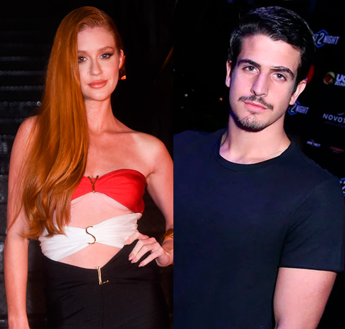 Viajando juntos Enzo Celulari publica foto Marina Ruy Barbosa após