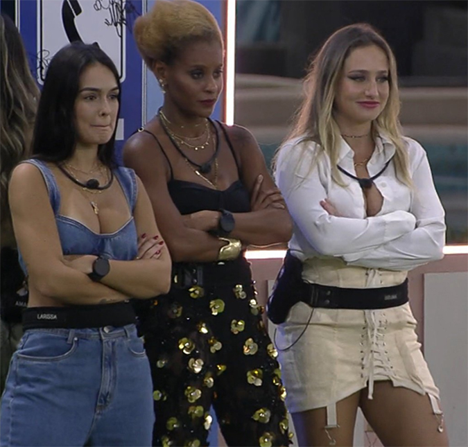 Aline Wirley Bruna Griphao e Larissa estão no último paredão do BBB23