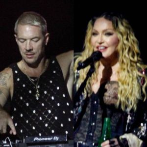 Diplo compartilha foto inédita ao lado de Madonna em festa pós-<i>show</i> no Rio de Janeiro