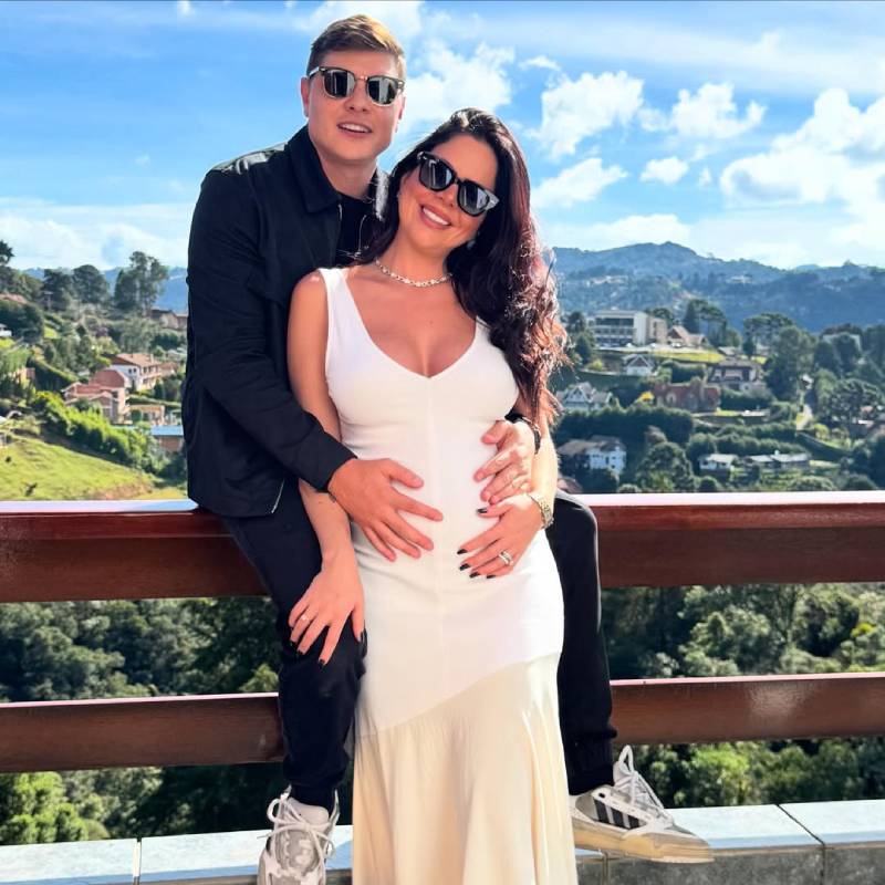 Renata Giaffredo e Alexandre Thomaz, de <i>Casamento às Cegas Brasil</i>, anunciam nascimento da primeira filha. Veja os herdeiros dos famosos que nasceram em 2025