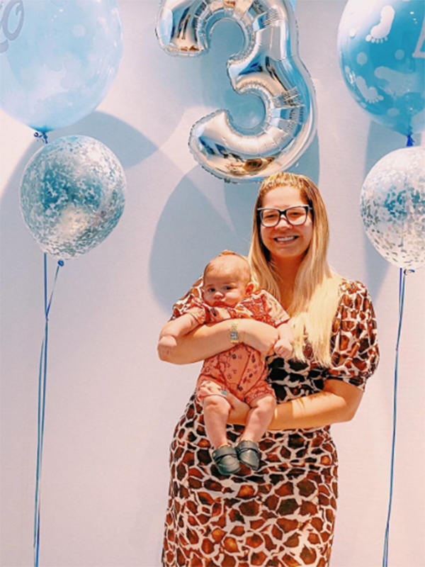 Marília Mendonça com Filho